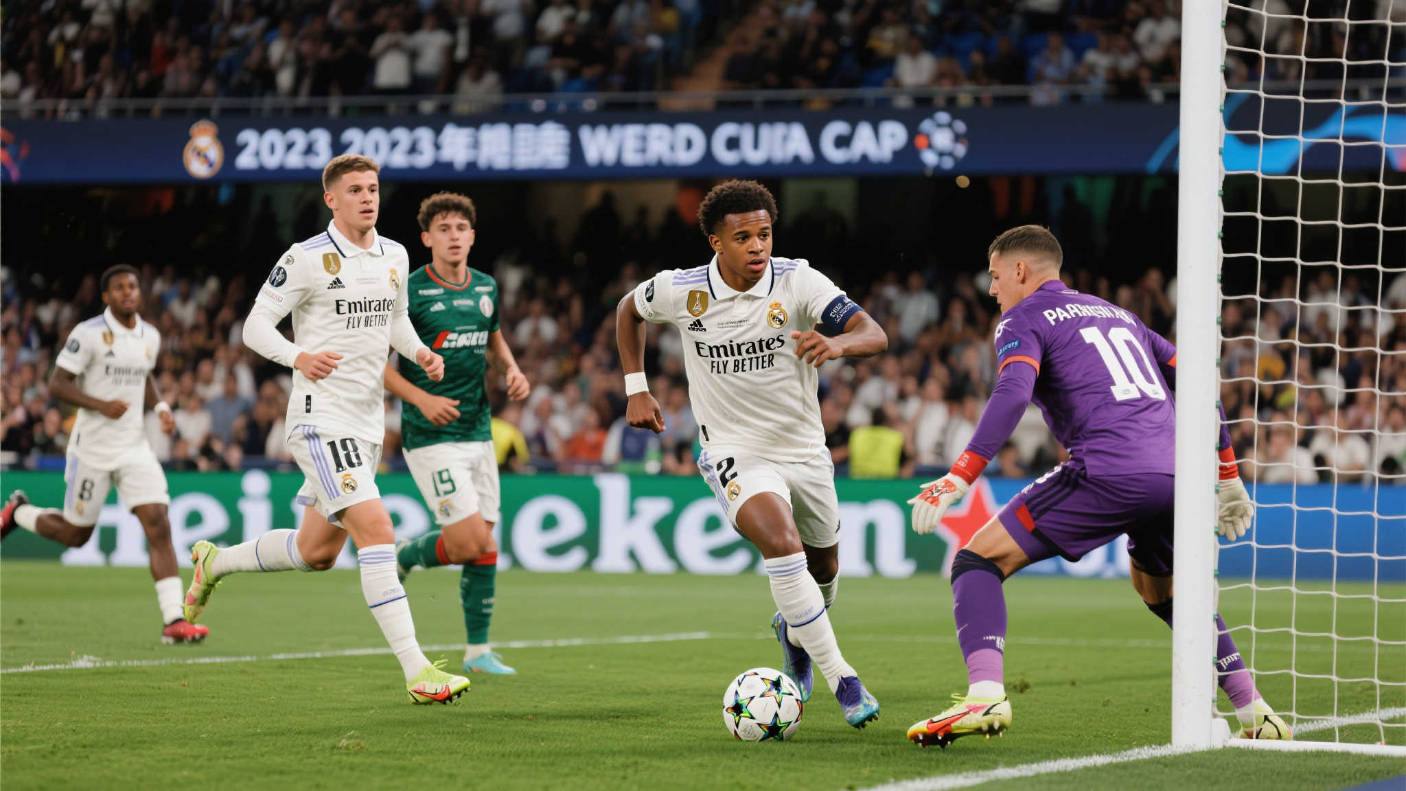 皇马十人应战3-1力克帕丘卡,贝林居勒尔献关键破门,阿森西奥染红离场 在2023年世俱杯赛场上,一场令人瞩目的战役震撼了