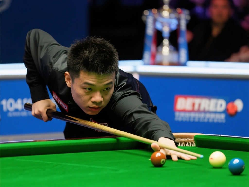 仅差7局！赵心童从资格赛到冠军之路已完成104局胜利